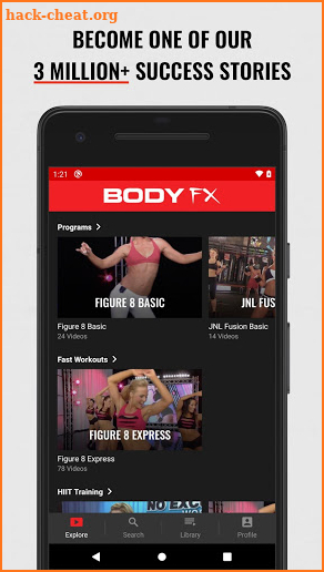 Body FX Home Fitness screenshot