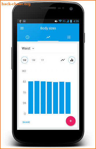 Body Measurement Tracker screenshot