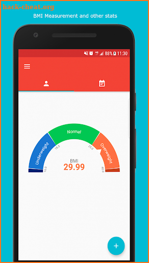 Body Measurements Tracker screenshot