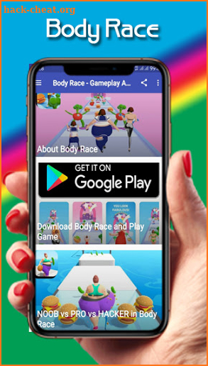 Body Race - Gameplay Android screenshot