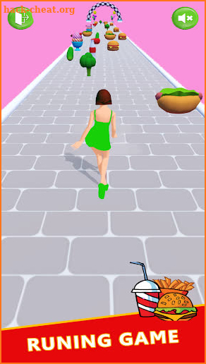 Body Race Run 3D : fat 2 fit screenshot