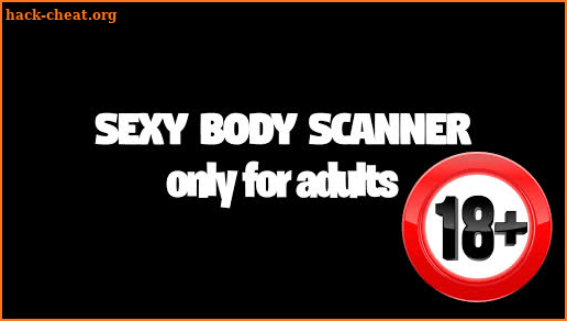 Body scanner filter screenshot