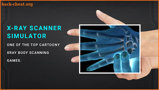 Body scanner X ray camera App screenshot