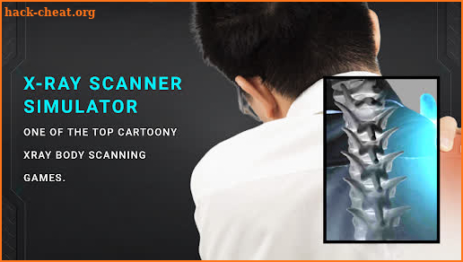 Body scanner X ray camera App screenshot