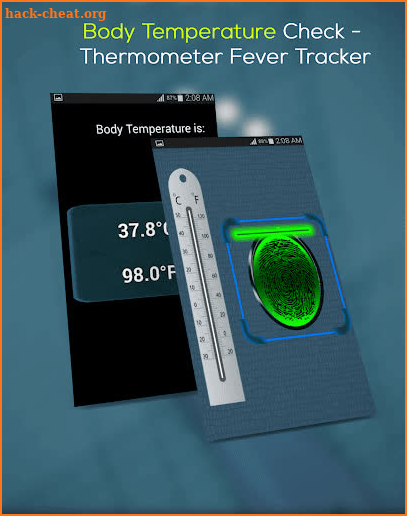 Body Temperature Check & Thermometer Fever Tracker screenshot