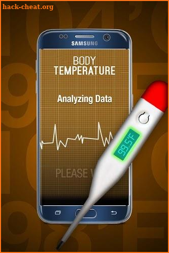 Body Temperature Check Diary : Thermometer Fever screenshot