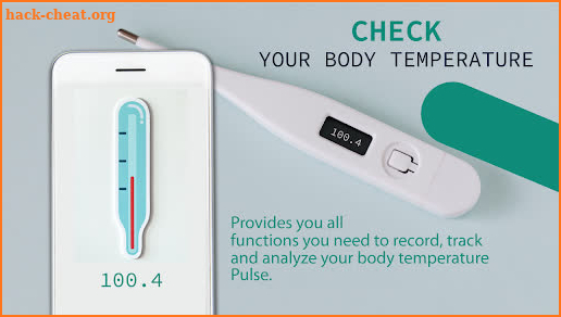Body Temperature Checker & Thermometer Fever Diary screenshot