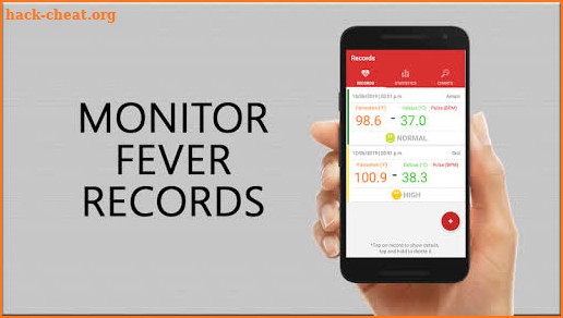 Body Temperature Checker : Info Tracker screenshot