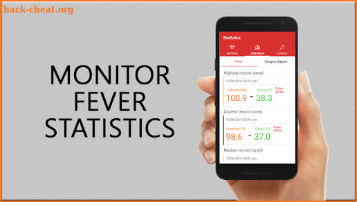 Body Temperature Checker : Info Tracker screenshot