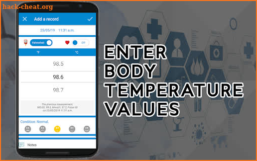 Body Temperature Checker : Scan Fever Test Tracker screenshot