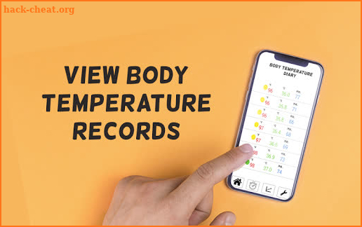 Body Temperature Diary : Fever Test Health Checker screenshot