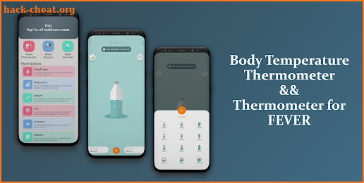 Body Temperature Fever App screenshot