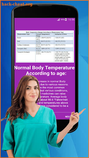 Body Temperature : Fever Diary screenshot