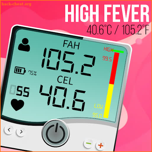 Body Temperature Fever Tracker screenshot