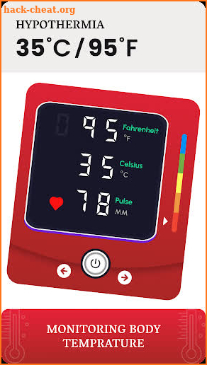 Body Temperature Fever Tracker screenshot
