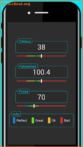 Body Temperature Interval screenshot