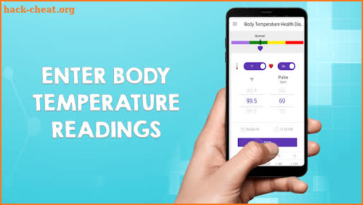 Body Temperature Logger : Fever Scan Test Checker screenshot