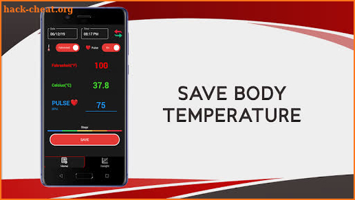 Body Temperature Test: Fever Control Checker Diary screenshot