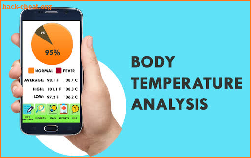 Body Temperature Thermometer : Daily Records Diary screenshot