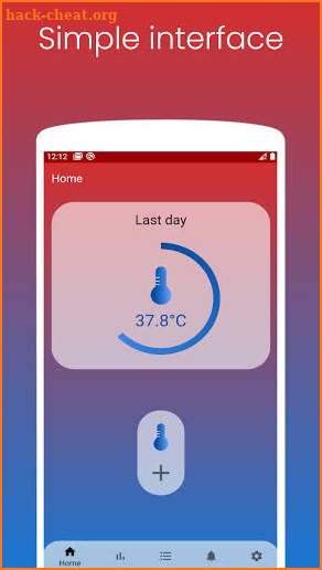 Body Temperature Tracker screenshot
