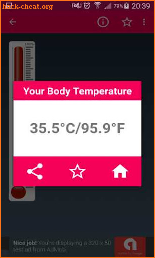Body Temperature Tracker - Fever Log Fever Info screenshot