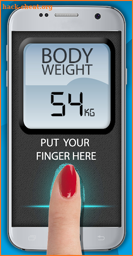 Body Weight Fingerprint Simulator screenshot