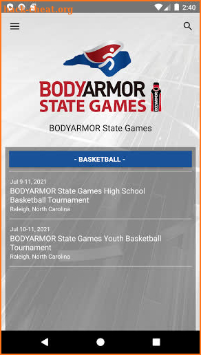 BODYARMOR State Games screenshot