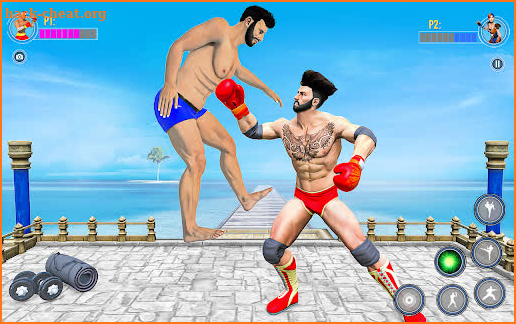 Bodybuilder GYM Fighting Games screenshot