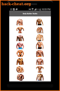 Bodybuilding Photo Editor screenshot