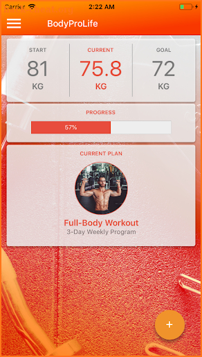 BodyProLife - Your Fitness Tracker App screenshot