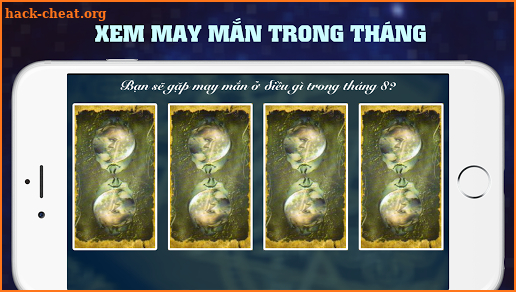 Bói bài tarot may mắn hàng tháng screenshot