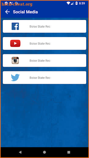 Boise State Rec Center screenshot