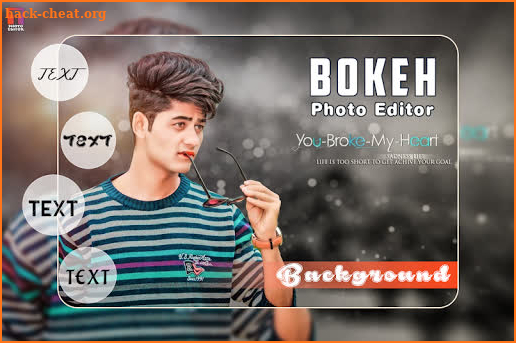 Bokeh Cut Cut - Background Changer &  Photo Editor screenshot
