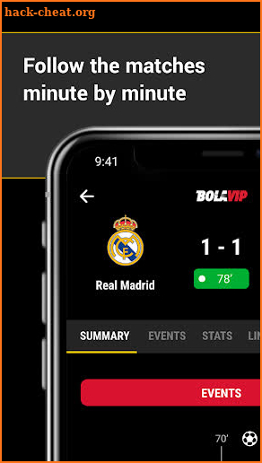 Bolavip: Soccer Results screenshot