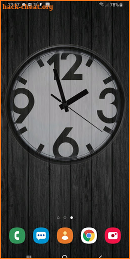 Bold Clockfaces for Battery Saving Analog Clocks screenshot