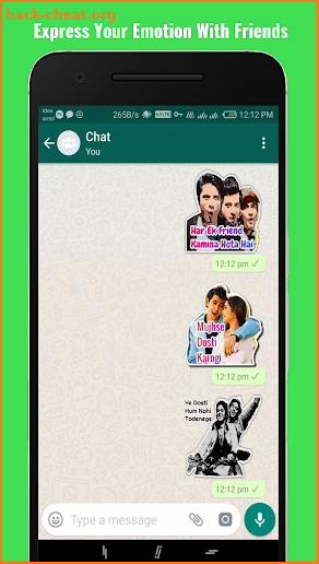 Bollywood Whatsapp Sticker - WAStickerApps screenshot