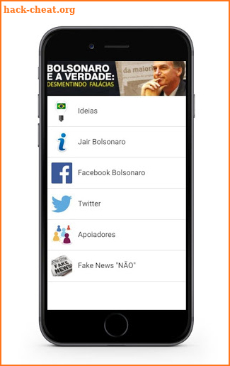 Bolsonaro APP screenshot