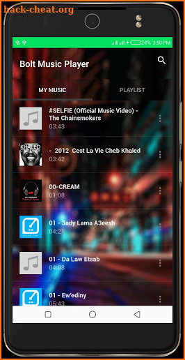 Bolt - Music Player 2019 screenshot