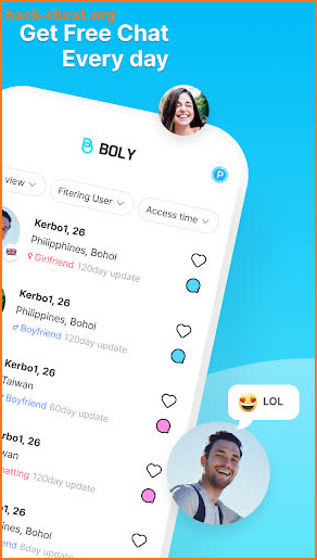 BOLY: Asian Dating Meet Chat screenshot