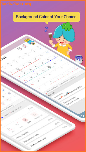Bom Calendar - Period tracker screenshot