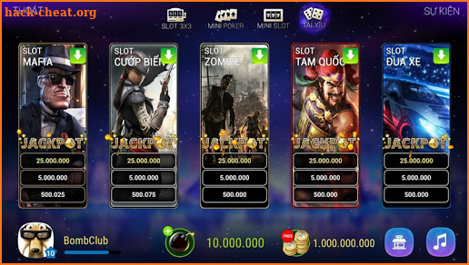 Bom Club - Game Quay Hũ Online 2018 screenshot