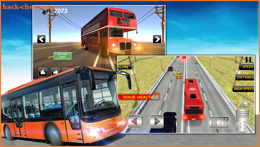 Bomb Bus Racing 2018 screenshot