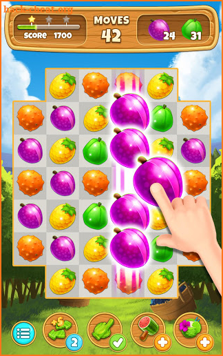 Bomb Fruit - Free Match 3 Game screenshot