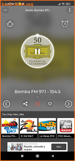 Bomba 97.1 - 104.5 FM Radio screenshot