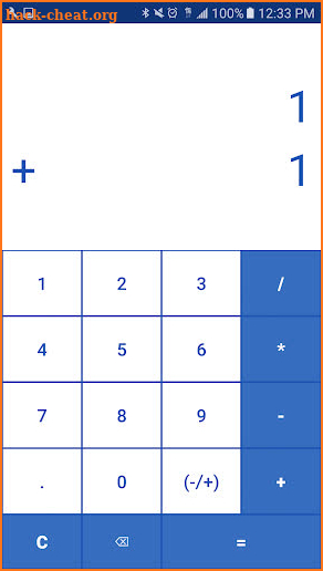 BON Calculator screenshot