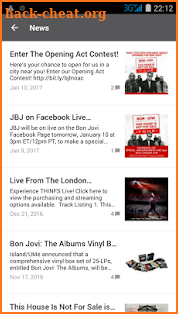 Bon Jovi – Official screenshot