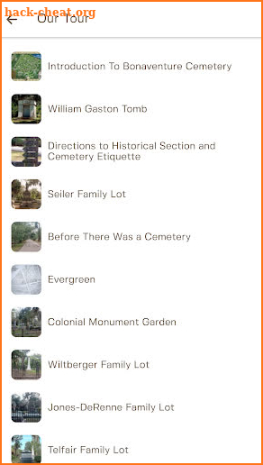 Bonaventure Cemetery Tour screenshot