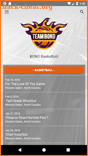 BOND Basketball screenshot