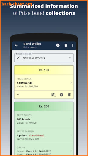 Bond Wallet screenshot