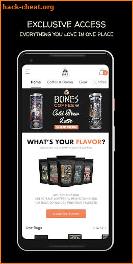 Bones Coffee screenshot